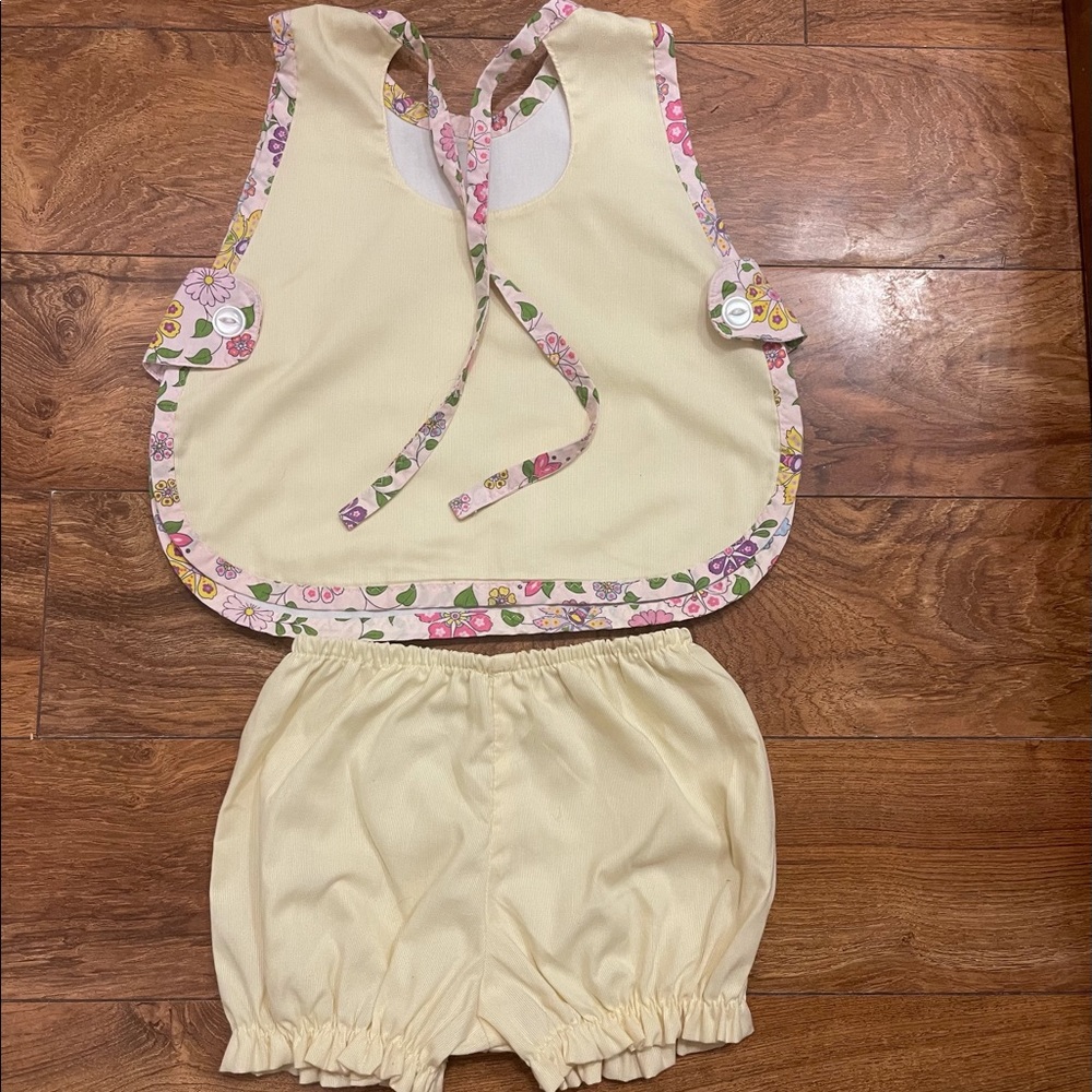 The Beaufort Bonnet Company Boca Raton Begonia Trimmed Set 2T *read listing*